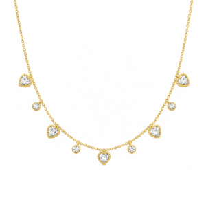 Amore Shimmering Heart Necklace
