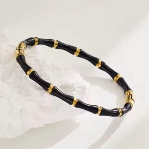 Black-Bamboo-Kada-bracelet-Veda-Finery