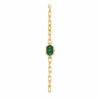 Emerald Vintage Hexagon Watch Bracelet - Veda Finery