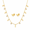 Infinity-Drop-Necklace-Earring-Set