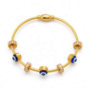 Nazari-Evil-Eye-Gold-Cable-Bangle