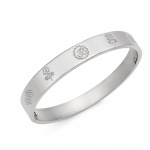 Om-Trishul-Engraved-Silver-Kada-Bracelet-for-Men-VedaFinery