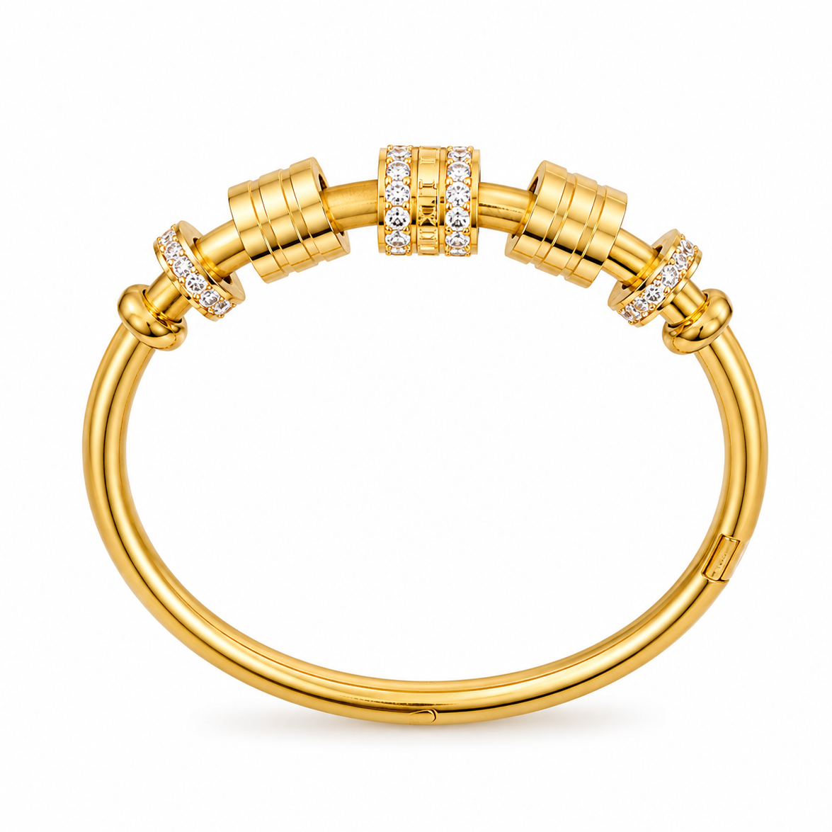 Roman-Numeral-Crystal-Kada-Bangle-Veda-Finery