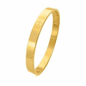 Apex Star Men's Gold-Tone Kada