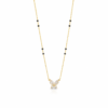 Butterfly Bliss Gold Mangalsutra for women with butterfly pendant